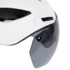 Шлем велосипедный с визором COMIRON MX-100T, белый