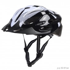 Шлем защитный Yan-0789BW, черный-белый