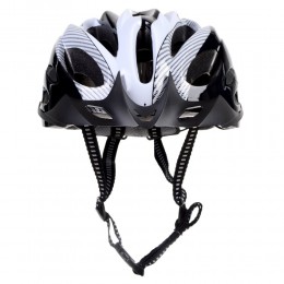 Шлем защитный Yan-0789BW, черный-белый