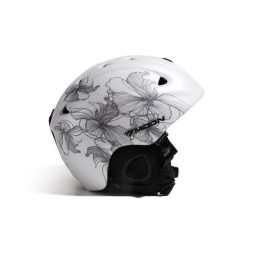 Шлем зимний горнолыжный MOON, белый