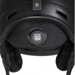 Шлем зимний горнолыжный White Owl HK005, черный