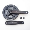 Система COMIRON JIA-CR-01, 170mm, 24/34/42T, с защитой, AL+ST, квадрат, черная