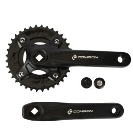 Система COMIRON JIA-CR-04, 170mm, 26/36T, AL+ST, квадрат, черная
