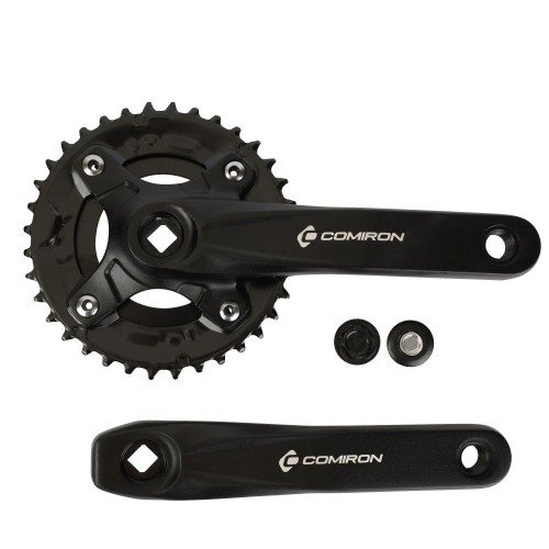 Система COMIRON JIA-CR-04, 170mm, 26/36T, AL+ST, квадрат, черная