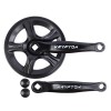 Система шатунов 36T KRYPTON JH-S110-13, 152 мм, с защитой, ST+ST, квадрат, черный