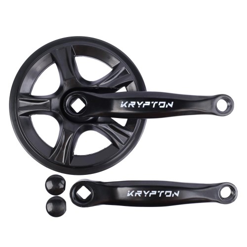 Система шатунов 36T KRYPTON JH-S110-13, 152 мм, с защитой, ST+ST, квадрат, черный