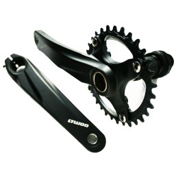 Система шатунов 34Т (1х12 ск.) LTWOO FC-A12, 170 мм, с кареткой Hollowtech 2, черная