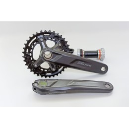 Система шатунов 26/36Т (2х10) SHIMANO DEORE FC-M4100-2, 175 мм, с кареткой HOLLOWTECH 2