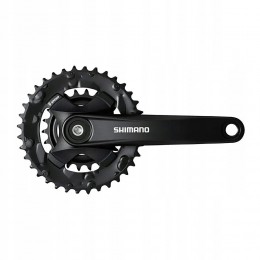 Система шатунов 22/36T SHIMANO FC-MT101-B2 под квадрат, 170 мм, 9 скоростей