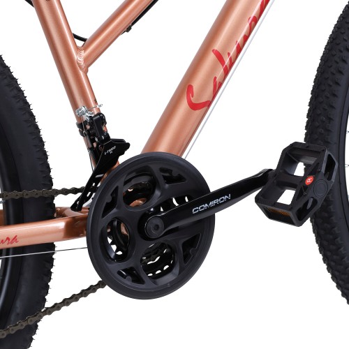 Система шатунов 24/34/42Т Comiron 170мм, сталь, черная, с пластиковой защитой