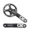 Система шатунов 34Т Meroca Mountain Bike, BCD 104, 170 мм, алюминий, под квадрат, без защиты