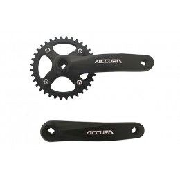 Система шатунов 36Т Narrow Wide под квадрат, 170 мм, "ACCURA" разборный BCD104