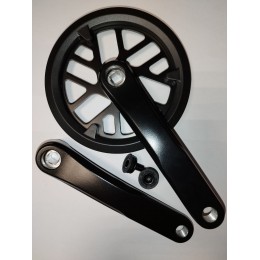 Система шатунов 36Т Prowheel, 165 мм, алюминий, под квадрат, защита с двух сторон