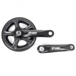 Система шатунов 36Т Prowheel PRO-Q36PP, 140 мм алюм. под квадрат черный (BMX)