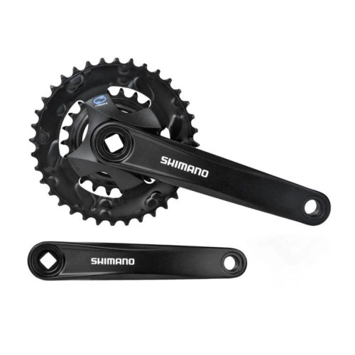 Система шатунов Shimano FC-M315-B2, 170, 36/22, черные