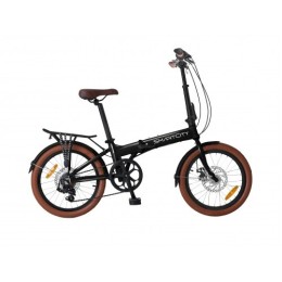 Складной велосипед 20" Haevner SMART CITY 2026, Deep Black Pearl (черный перламутр)