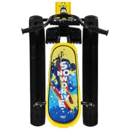 Снегокат Ника-джамп - Зимний спорт, (черный/желтый)