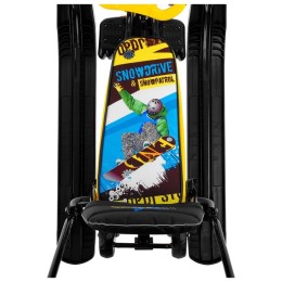 Снегокат Тимка Спорт 6 выдвижная база (Winter sport), жёлтый/чёрный