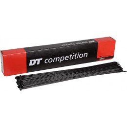 Спица 258 мм DT Swiss Competition тянутые, черные без ниппеля