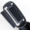 Сумка на раму COMIRON, с отделением для смартфона 6.0", основной отсек на молнии, черная, 21x10.5x9см
