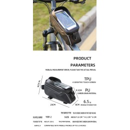 Сумка на раму (держатель для телефона) COMIRON "NARAMU", водонепроницаемая