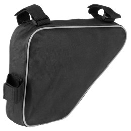 Сумка под раму, карман для телефона внутри сумки, 280х210х40мм, рисунок - Волк