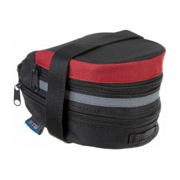 Сумка под седло STG 13014, размер M, черная/красная