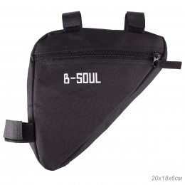 Сумка подрамная BICYCLE SOUL, 20х18,5х4см, чёрная 