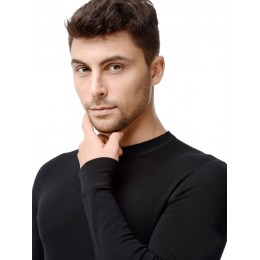 Термобелье мужское - верх NORVEG Soft, черное
