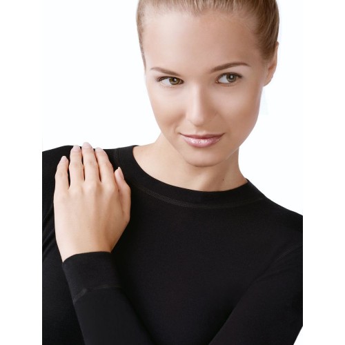 Термобелье женское - верх NORVEG Soft, черное