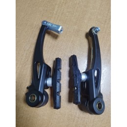 Тормоз V-brake алюминиевый YINXING YX-C230, 110мм, черный