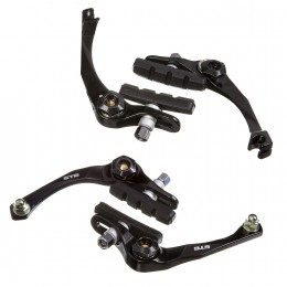 Тормоз v-brake STG 926ADU-BK для BMX (в компл. входит: 2 тормозных рычага, 2-е колодки 60 мм, направляющая) черн.