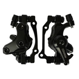 Тормозной набор дисковый механический передний+задний COMIRON BB13-A, ротор BL-019 160мм, квадратные колодки (P04)