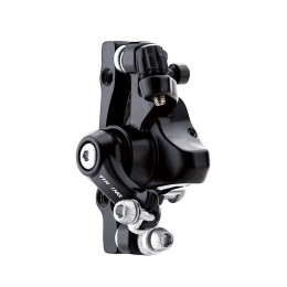 Тормозной набор дисковый механический передний+задний COMIRON YX-DB08, (круг.колодки), роторы 160мм, чёрный