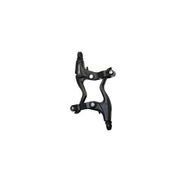 Тормозные ручки (пара) под 4 пальца, алюминий, черные, инд.уп. Vinca Sport