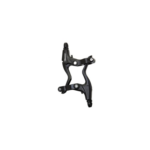 Тормозные ручки (пара) под 4 пальца, алюминий, черные, инд.уп. Vinca Sport