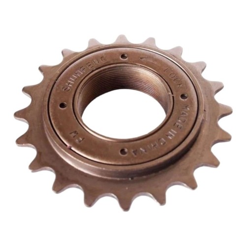 Трещотка 1 ск, 20 зубьев, диам. 1,37", 1/2”X1/8”, коричневая, завод Shunfeng