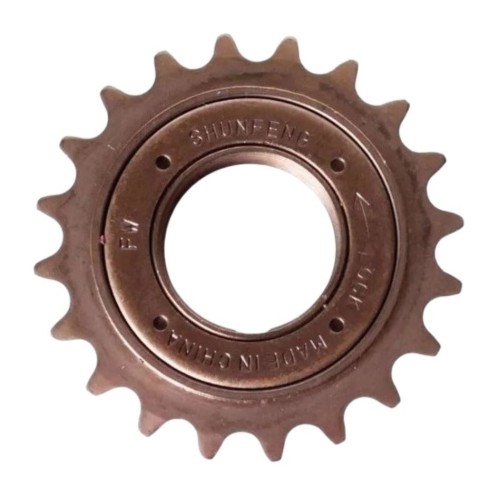 Трещотка 1 ск, 20 зубьев, диам. 1,37", 1/2”X1/8”, коричневая, завод Shunfeng