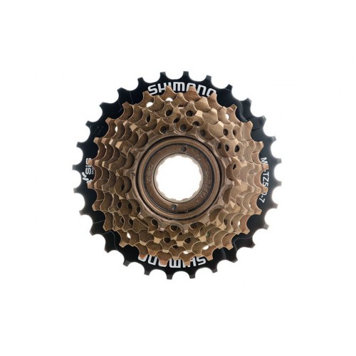 Трещотка 7 ск, Shimano Tourney MF-TZ500, 14-28