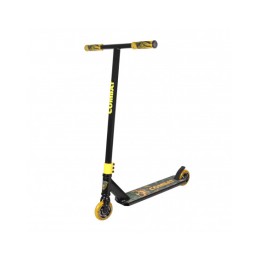 Трюковой самокат ATEOX combat, черный желтый