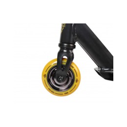 Трюковой самокат ATEOX combat, черный желтый