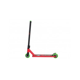 Трюковой самокат ATEOX JUMP (2022), красный/зеленый (2022)