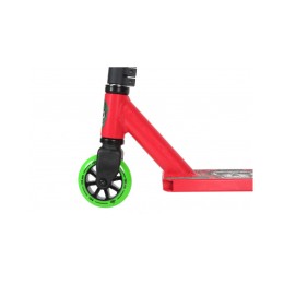 Трюковой самокат ATEOX JUMP (2022), красный/зеленый (2022)