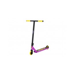 Трюковой самокат ATEOX jump, фиолетовый желтый
