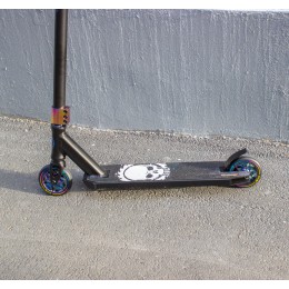 Трюковой самокат ATEOX SAW, черный матовый