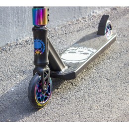 Трюковой самокат ATEOX SAW, черный матовый