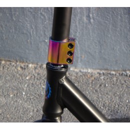 Трюковой самокат ATEOX SAW, черный матовый