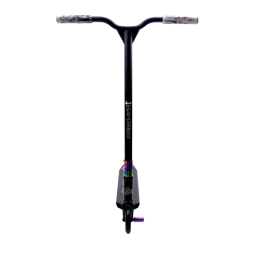 Трюковой самокат HAEVNER KLINGER 2023, черный матовый/неохром