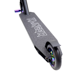 Трюковой самокат HAEVNER KLINGER 2024, черный матовый/неохром