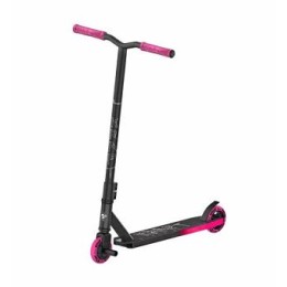 Трюковой самокат HAEVNER KRAFT BLACK EDITION 2024, черный/розовый